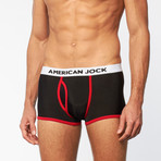 AJ Sculpt Trunk // Black + Red (S)