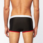 AJ Sculpt Trunk // Black + Red (S)