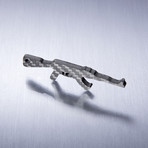 AK47 Shaped Bottle Opener + Keychain