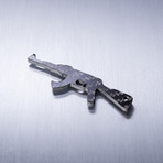 AK47 Shaped Bottle Opener + Keychain