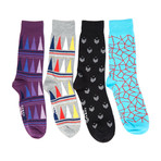 Three Sided Idea Sock Pack // Pack Of 4