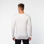Constellation Long-Sleeve Shirt // White (XL)