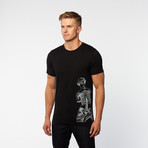 Animate Art Tee // Black (XL)