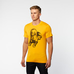 Sphynx Tee // Gold (L)