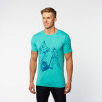 Benedictus Tee // Teal (S)