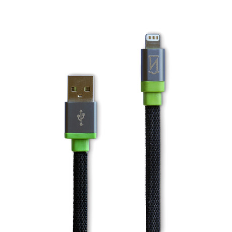 Nylon Lightning Cable + Reversible USB