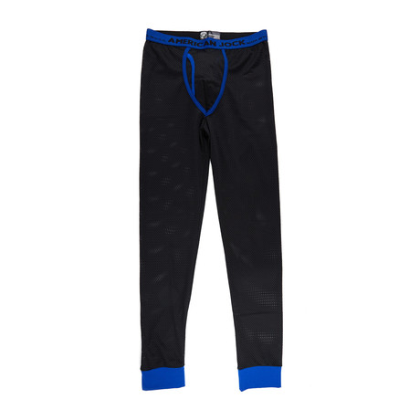 AJ Active Long John // Black + Royal (S)