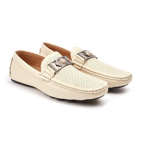 Band Loafer // White (US: 6.5)