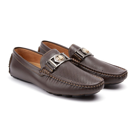 Cougar Buckle Loafer // Coffee (US: 6.5)