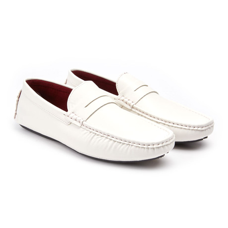 Solid Loafer // White (US: 6.5)