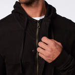 Los Feliz Fleece Jacket // Black (S)