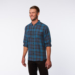 Ellington Woven Button-Up // Midnight Indigo (S)