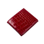 Alligator Wallet // Red