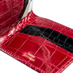 Alligator Wallet // Red