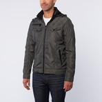 Quilted Jacket // Charcoal (M)