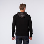 Padded Bomber Sweater // Black (S)