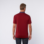 Short-Sleeve Pocket Shirt // Red + Blue (S)