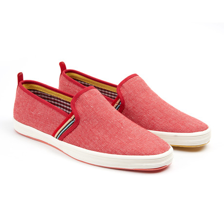 Fish N Chips // Fry 2 Slip-On // Red (Euro: 41)