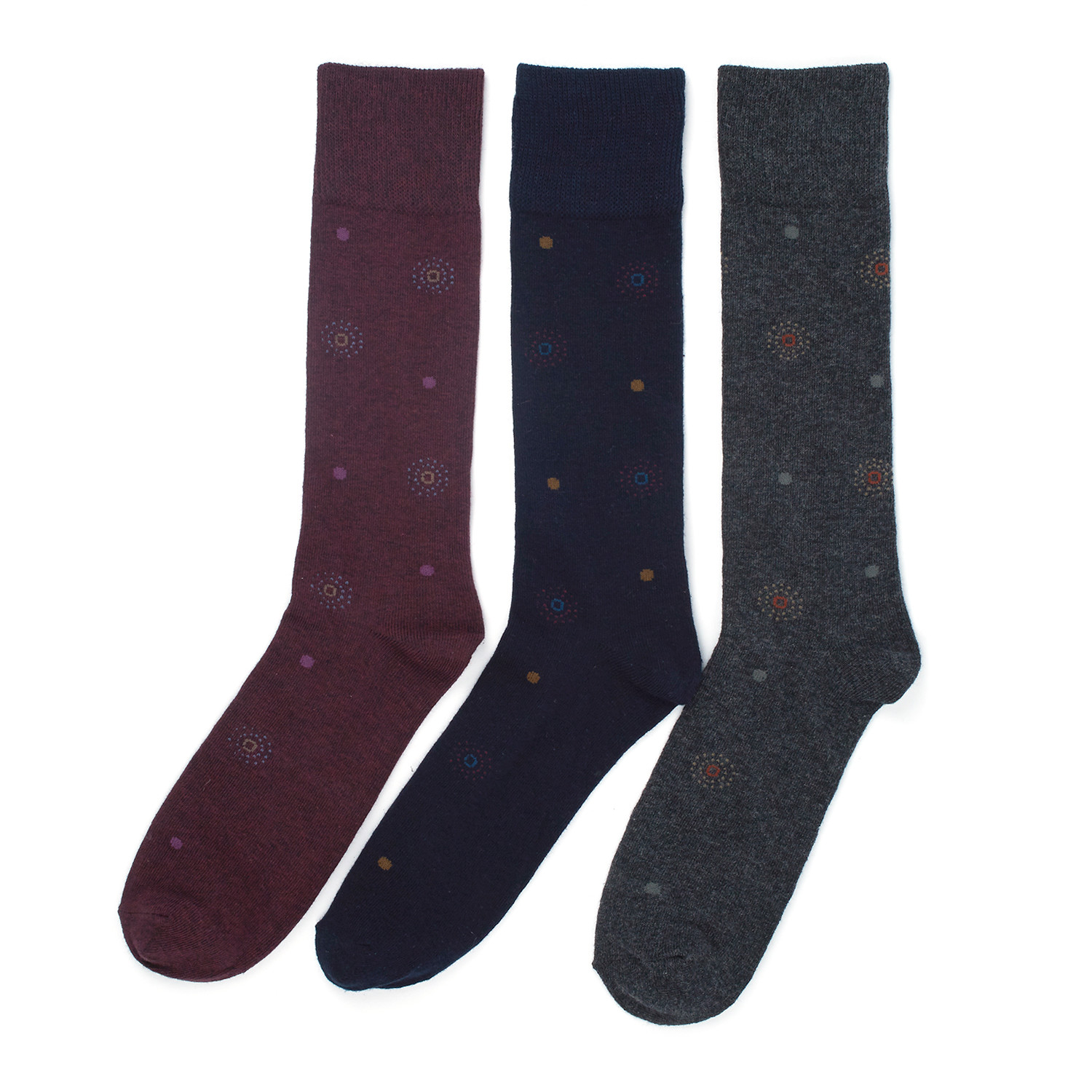 Florsheim Limited // Baltimore Dress Sock // Pack of 3 - Florsheim ...