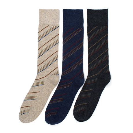 Florsheim Limited // Denver Dress Sock // Pack of 3