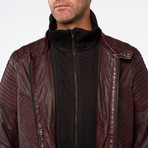 Compressor Quilted Leather Jacket // Concord (2XL)