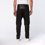 Shift Leather Pant // Black (36WX34L)