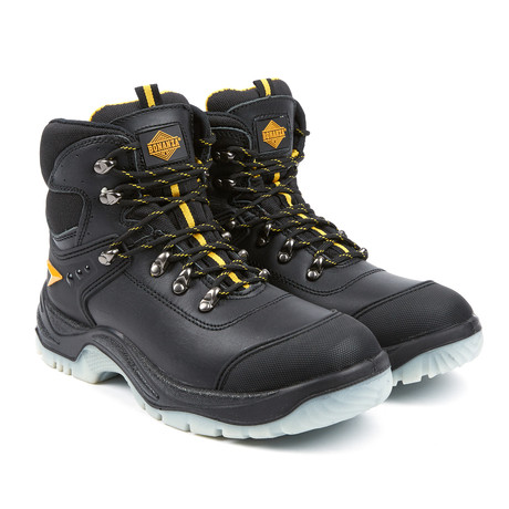 Outdoor Pro Lace-Up Boot // Black + Yellow (US: 7)