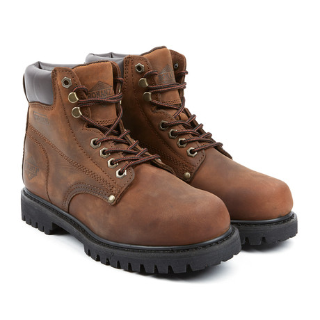 Plain Toe Work Boot // Brown (US: 7)