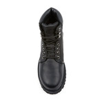 Plain Toe Work Boot // Black (US: 8)