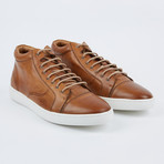 High Top Sneaker // Cognac (US: 9.5)