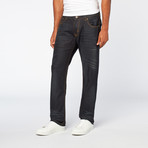 Slim Fit Wax Coated Brian Denim // Deep Indigo (31WX32L)