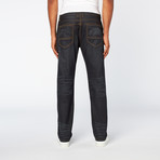 Slim Fit Wax Coated Brian Denim // Deep Indigo (31WX32L)