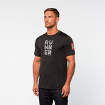 Runner Athletic Shirt // Black (S)