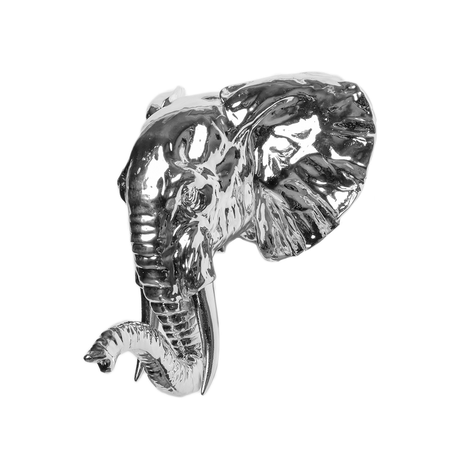 Chrome Elephant Interior Illusions Plus Touch Of Modern