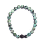 African Turquoise Bead Bracelet