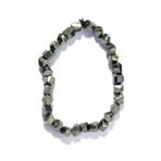 Pyrite Rocks Bead Bracelet