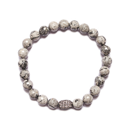 Snow Bead Bracelet