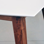 Walnut Extendable Dining Table