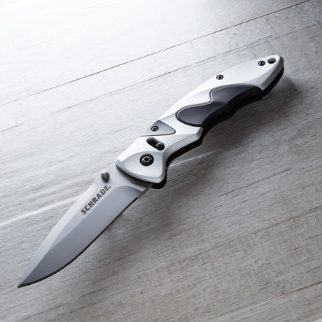 A.R.C Lock Folding Knife // Silver