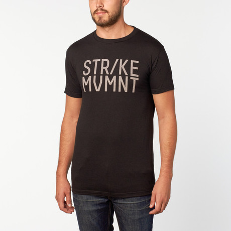 Stacked Tee // Black + White (XS)