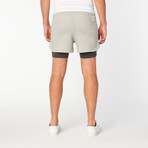 Metric Sweatshort // Lunar Rock (XS)