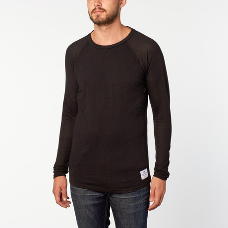 Vent Long-Sleeve Raglan // Phantom (XS)