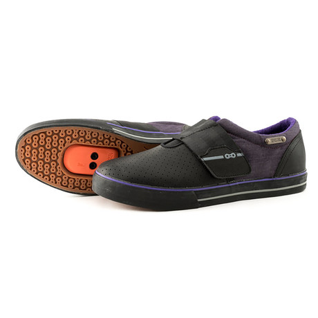 Purp Slip-On Shoe // Purple + Black (41)