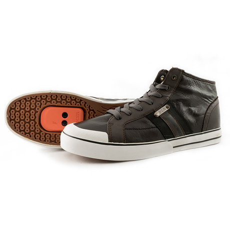 Ovis High-Top Sneaker // Brown + Black (41)
