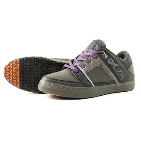 Sense Lace-Up Sneaker // Grey + Purple (41)