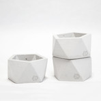 Stackable Candle Holder // Set of 3 (Plain)