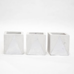 Mini Cube // Set of 3 (Plain)