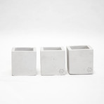 Mini Cube // Set of 3 (Plain)