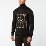Kapsul GetLost Sweater // Black (S)