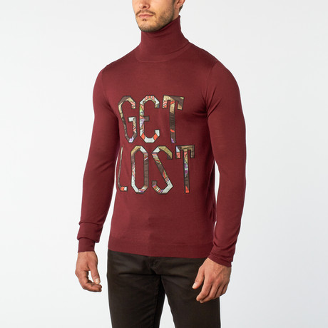 Kapsul GetLost Sweater // Brick (M)